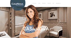 Desktop Screenshot of casanovamoveis.com